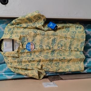 Men's Columbia Button up Omni shade Omni wick